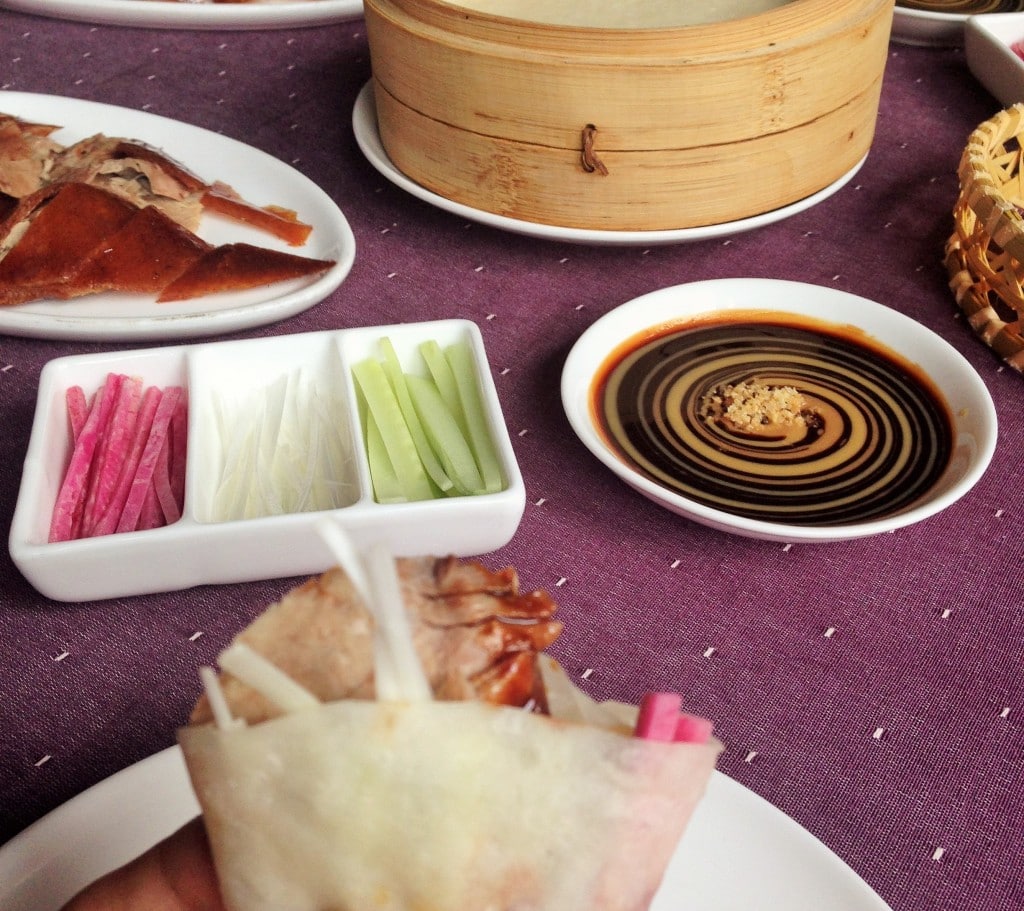 Duck de Chine Peking duck display Duck de Chine Peking duck display