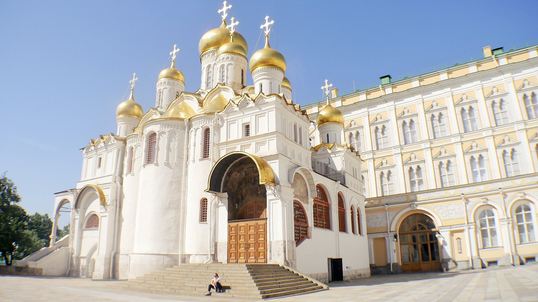 Cathedral on the Trans Siberian journey