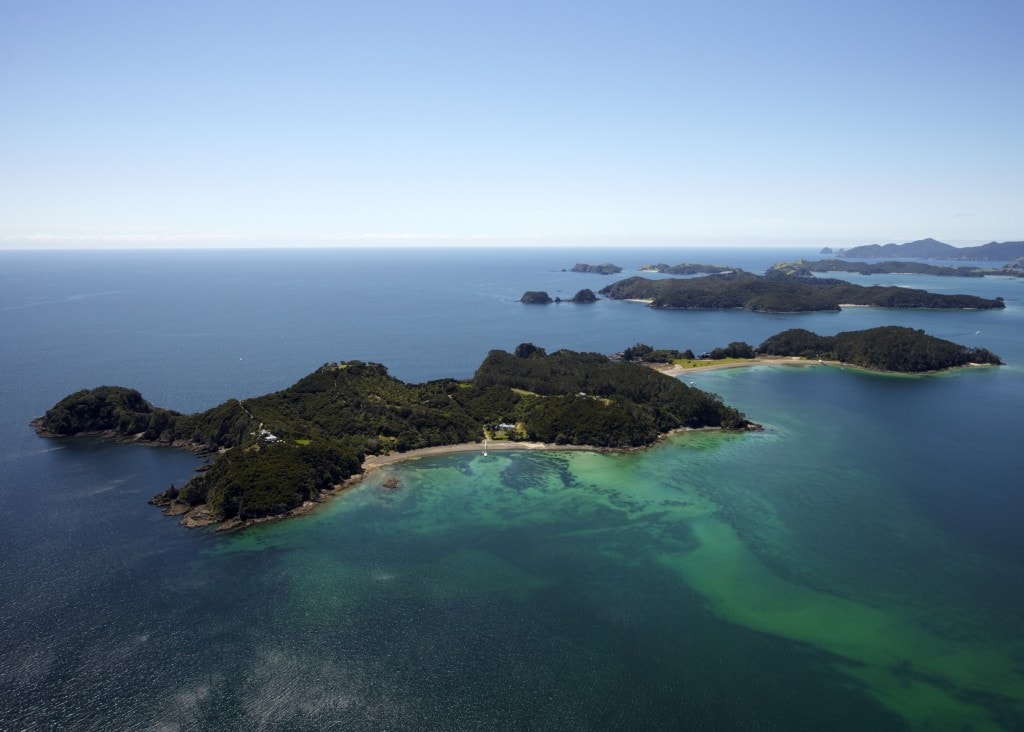 Bay of Islands from the air