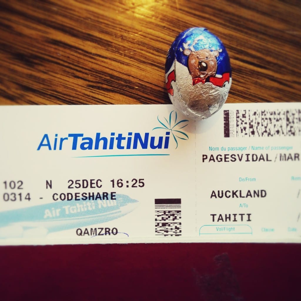 Boarding pass to Paradise