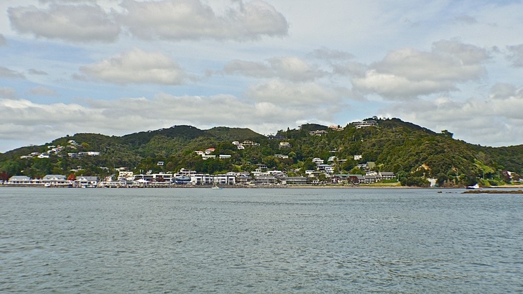 Russell new zealand, from the ferry