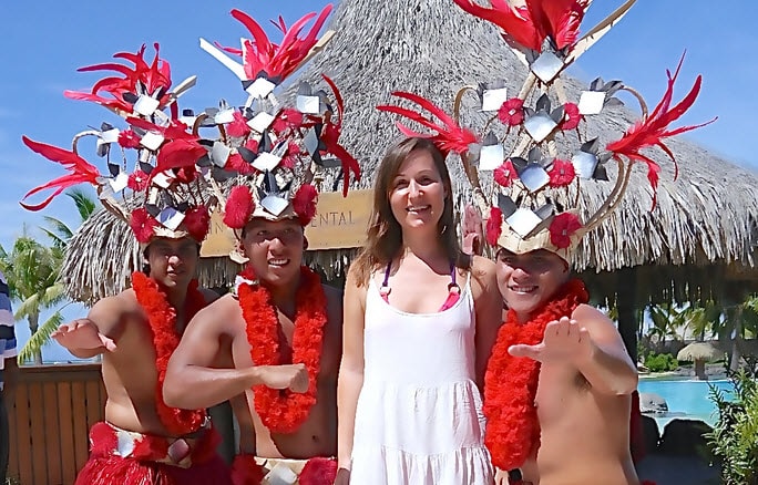 Christmas two days with Tahiti dancers