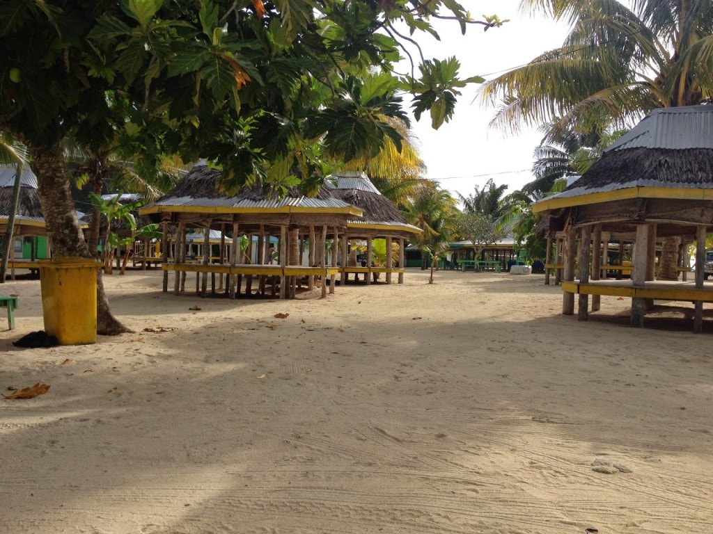 longest birthday with Fales, traditional accommodation in Samoa