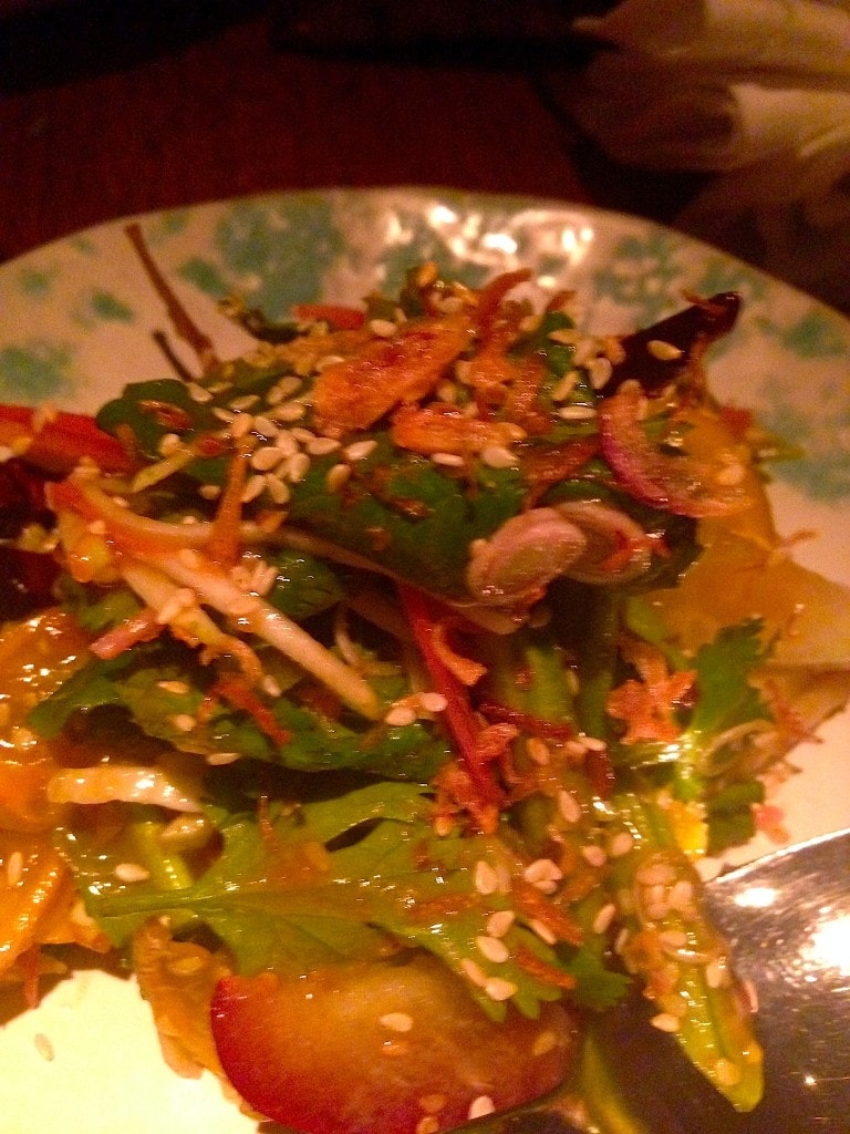 Nahm fruit and vegetable salad