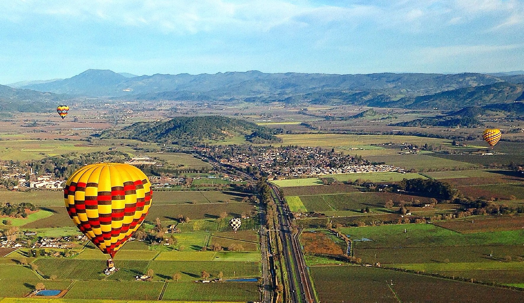 Hot air balloon Napa