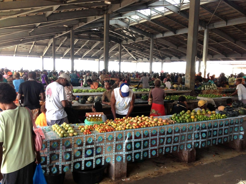 Honiara market
