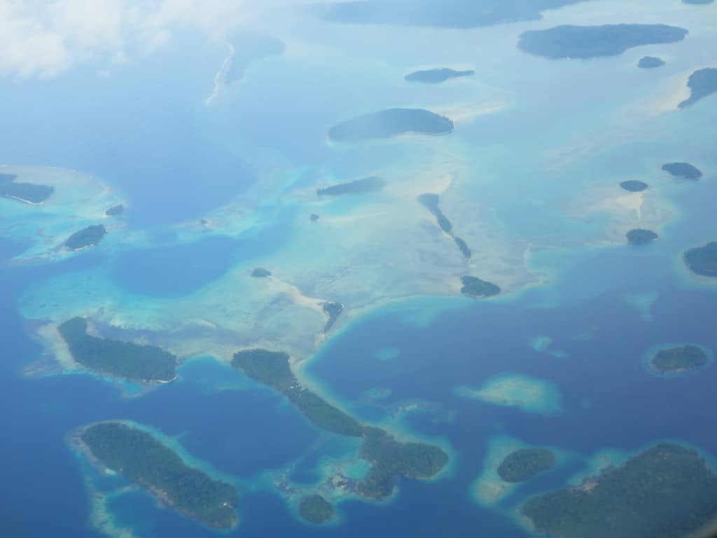 Solomon Islands From the air