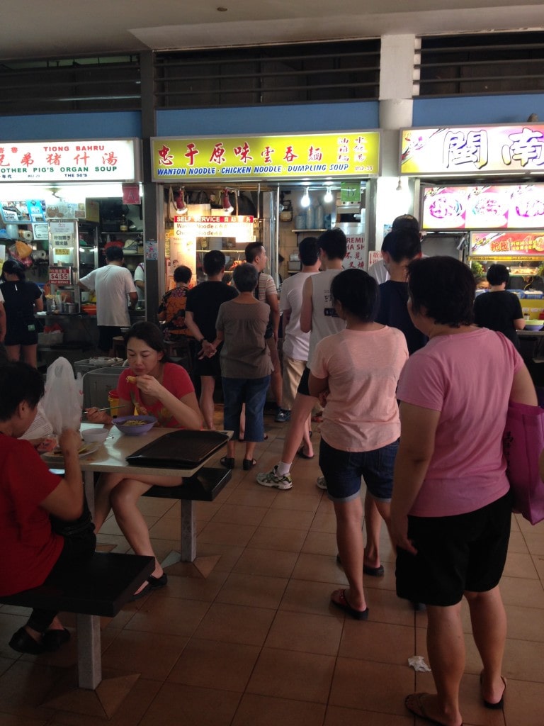 Tiong Bahru Market lines