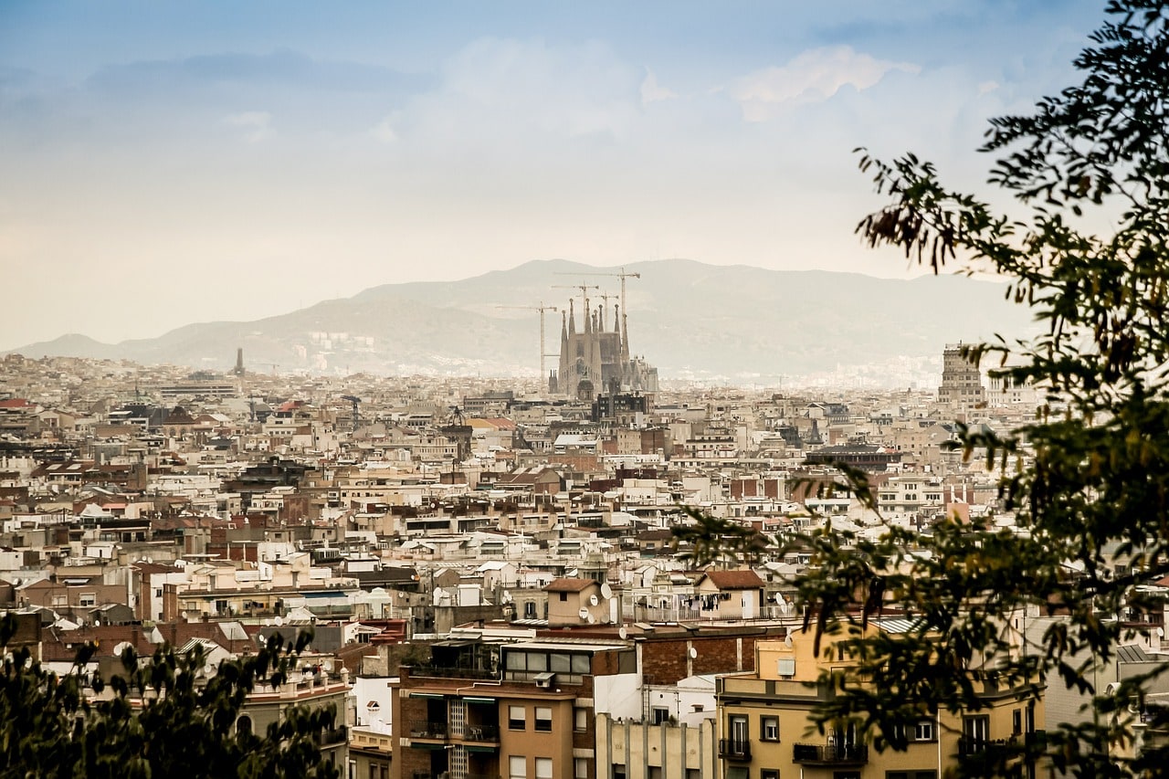 Barcelona panorama