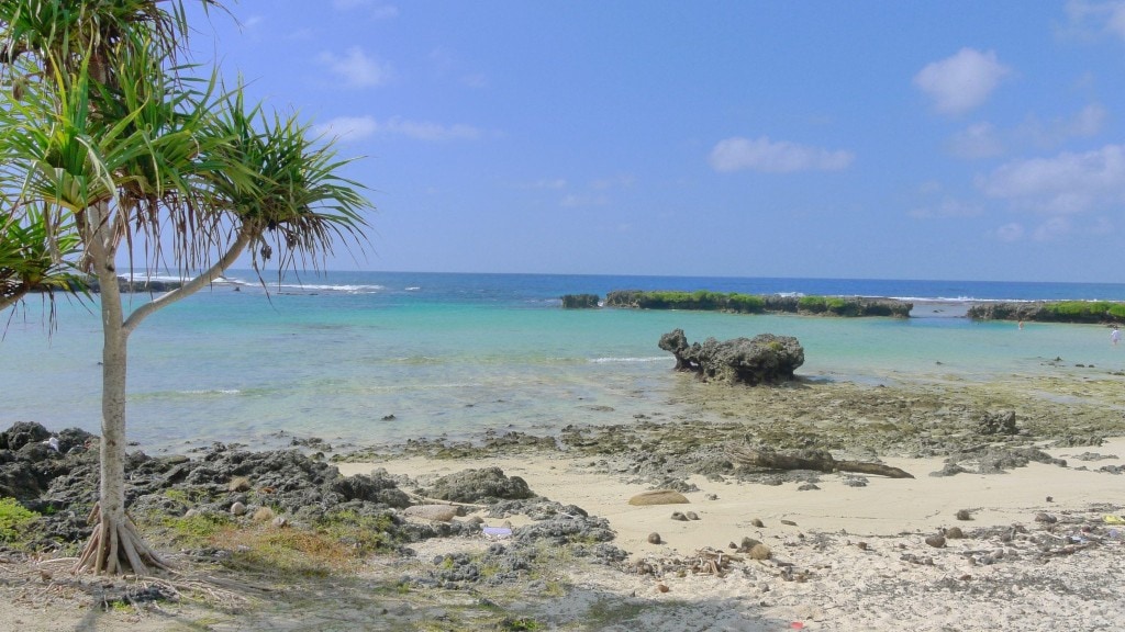 Eton Beach on Efate Island Vanuatu