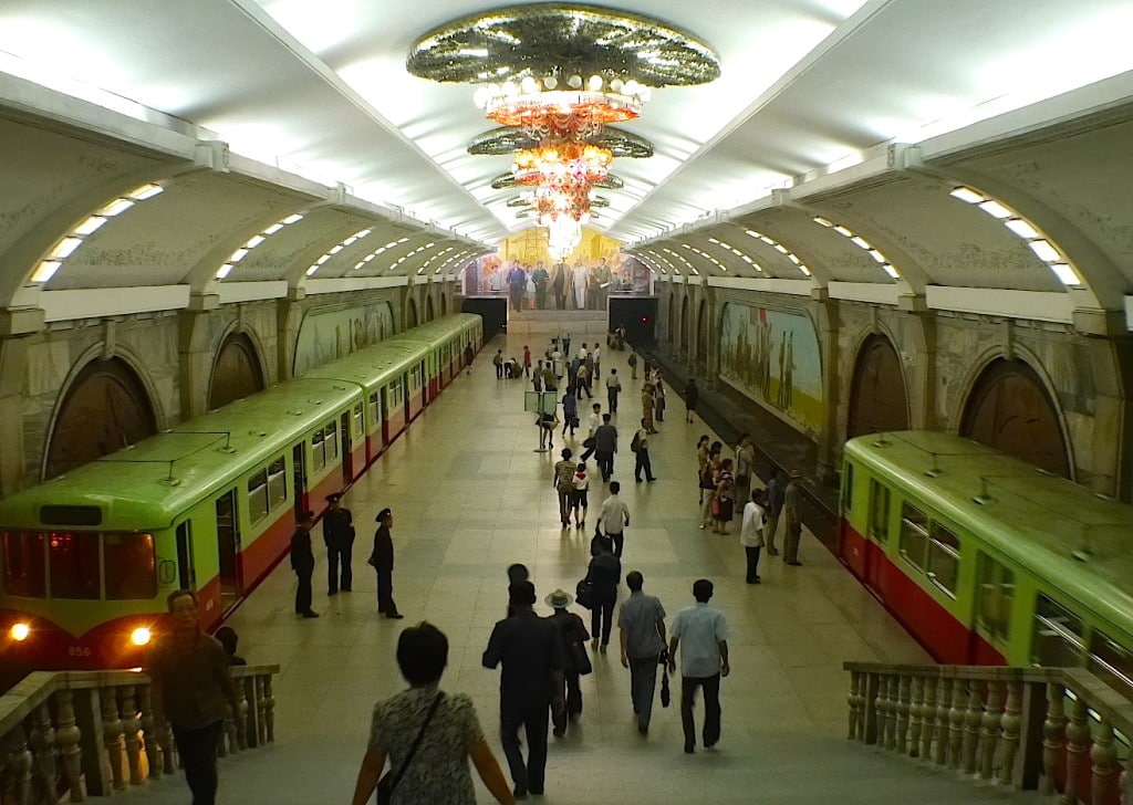 facts about North Korea Pyongyang Metro