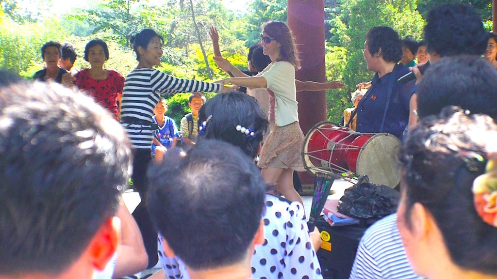 Dancing, North Korean style