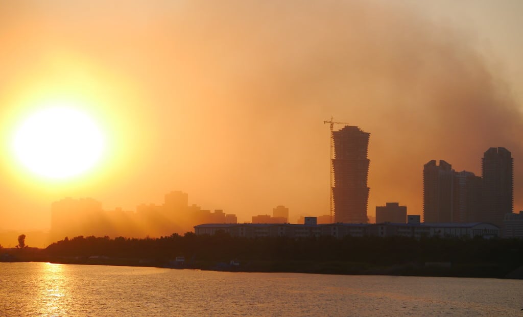 Pollution in Pyongyang