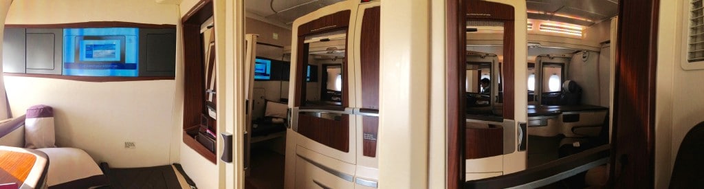 Singapore Airlines Suites interior