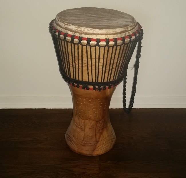 A djembe drum