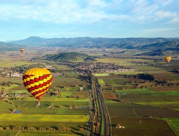 Napa Valley Hot Air Balloon