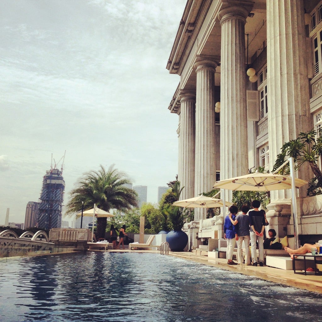 Fullerton Hotel pool