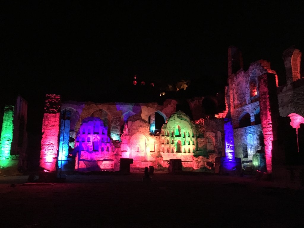 Golconda Fort light show