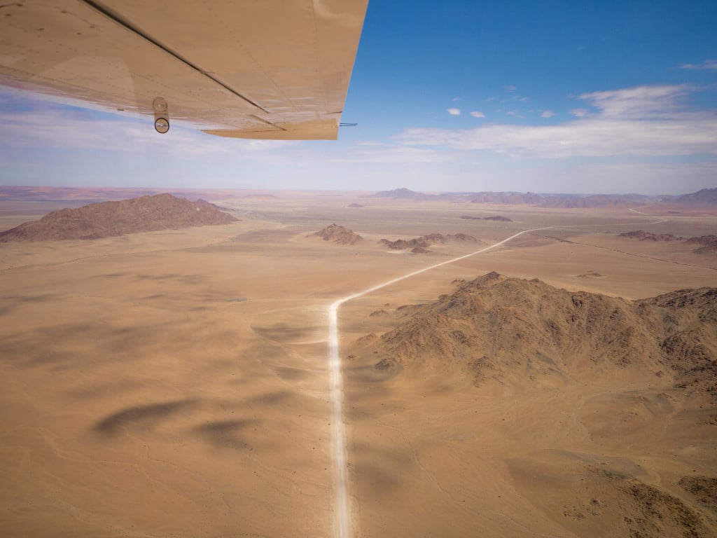 Dirt roads of Namibia
