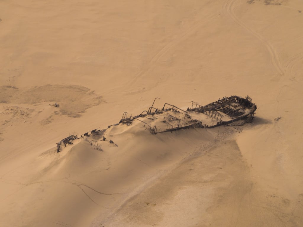 Namibia shipwreck 