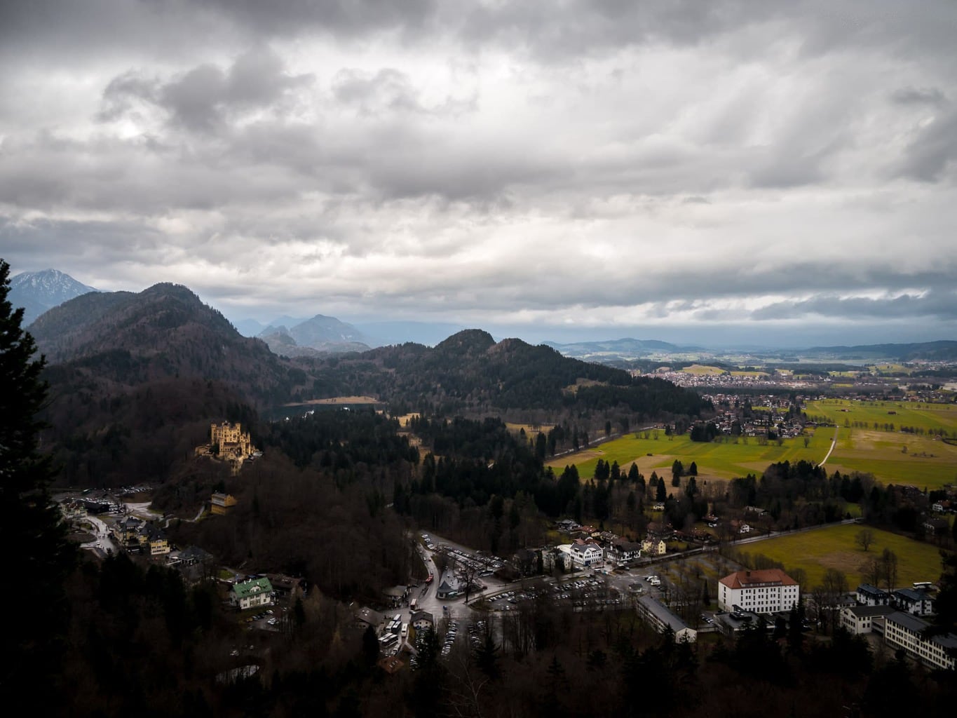 View from Neuschwanstein Castle