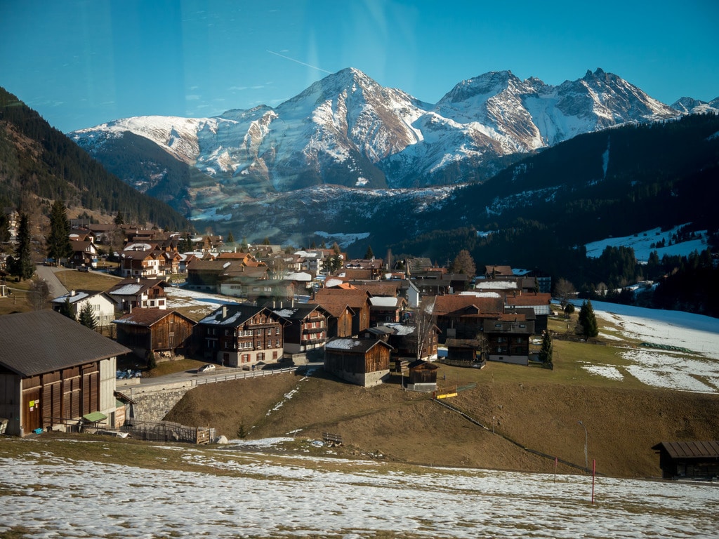 Glacier Express views