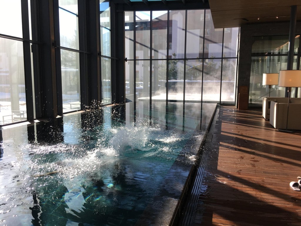 The Chedi Andermatt pool