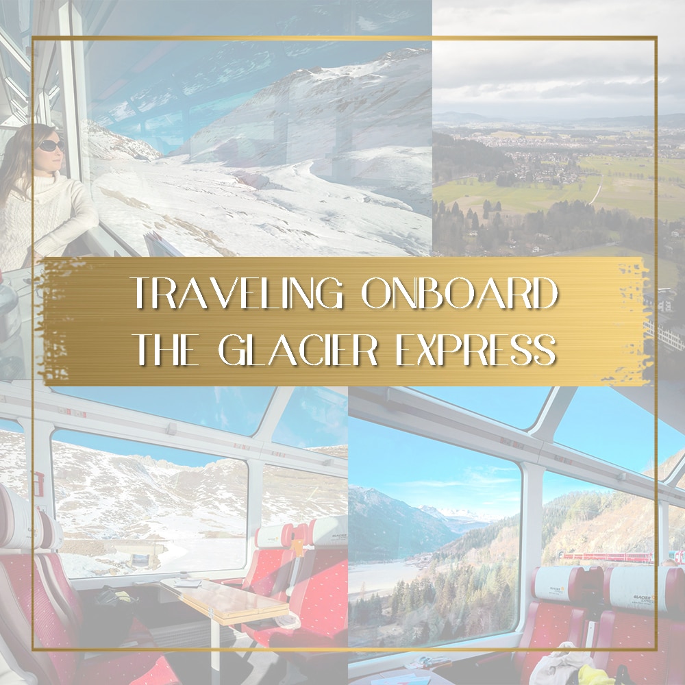 Onboard the Glacier Express feature