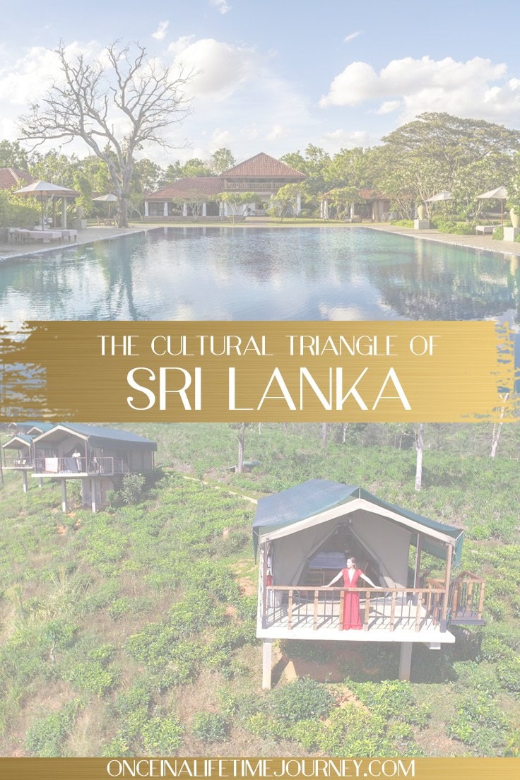itinerary of Sri Lanka pin