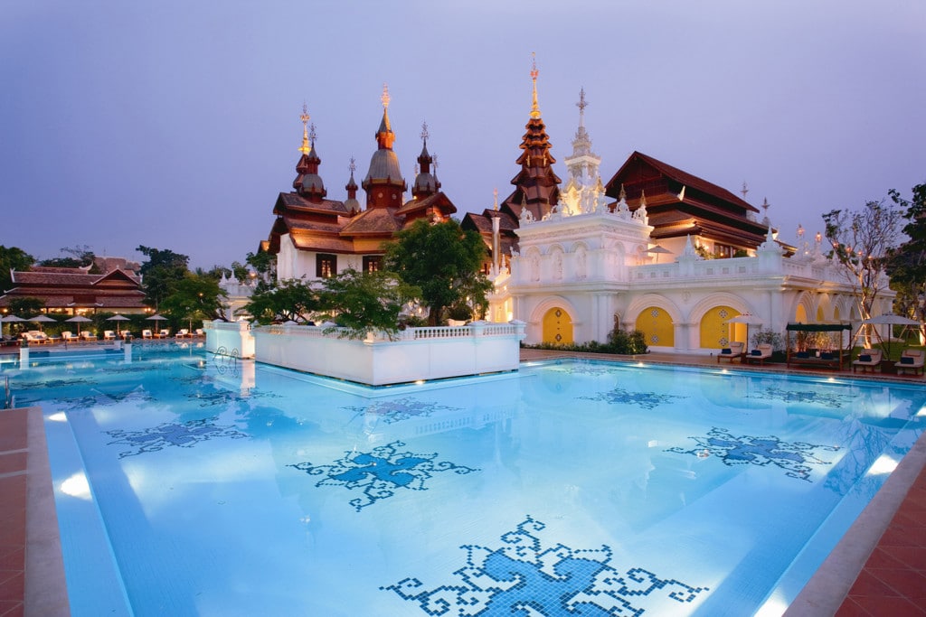 Dhara Devi Chiang Mai colonial pool