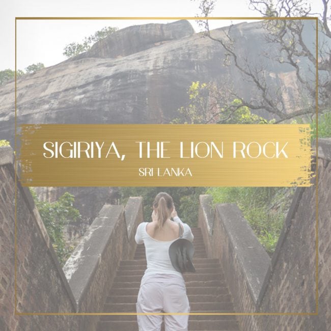 Sigiriya Lion Rock feature