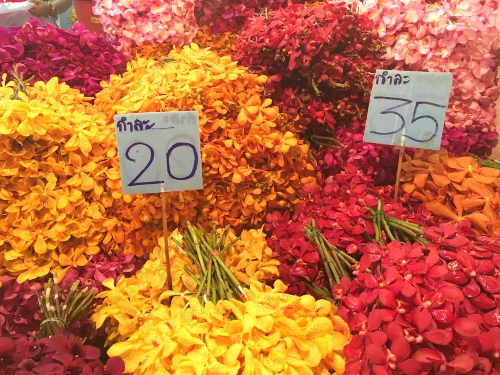 Bangkok Flower market