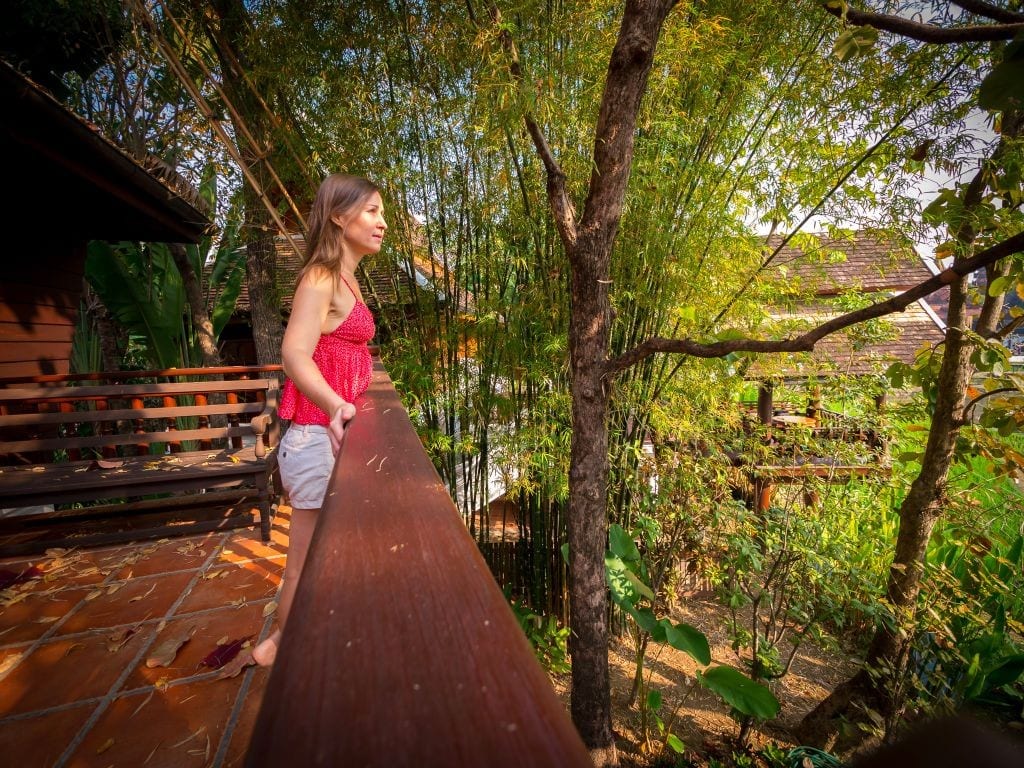 Deluxe Villa balcony