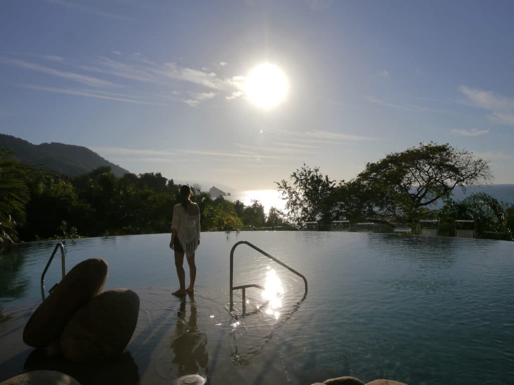 Hilltop pool Garza Blanca Preserve Resort & Spa