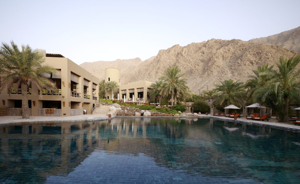 Six Senses Zighy Bay pool