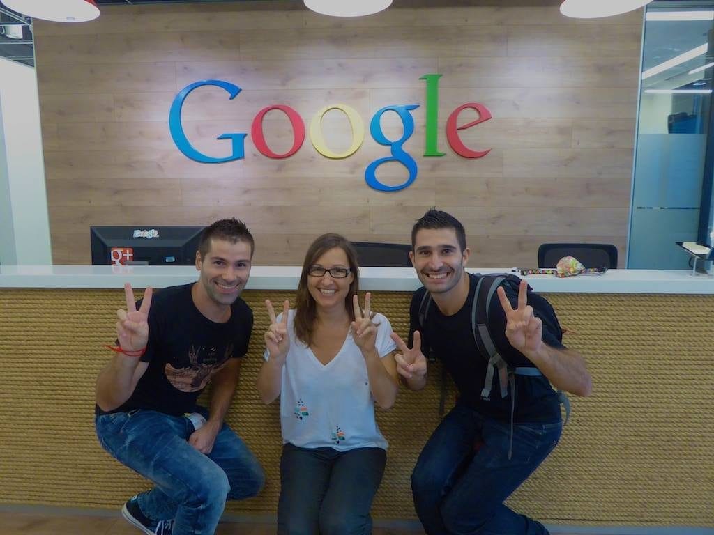 At Google with The Nomadic Boys