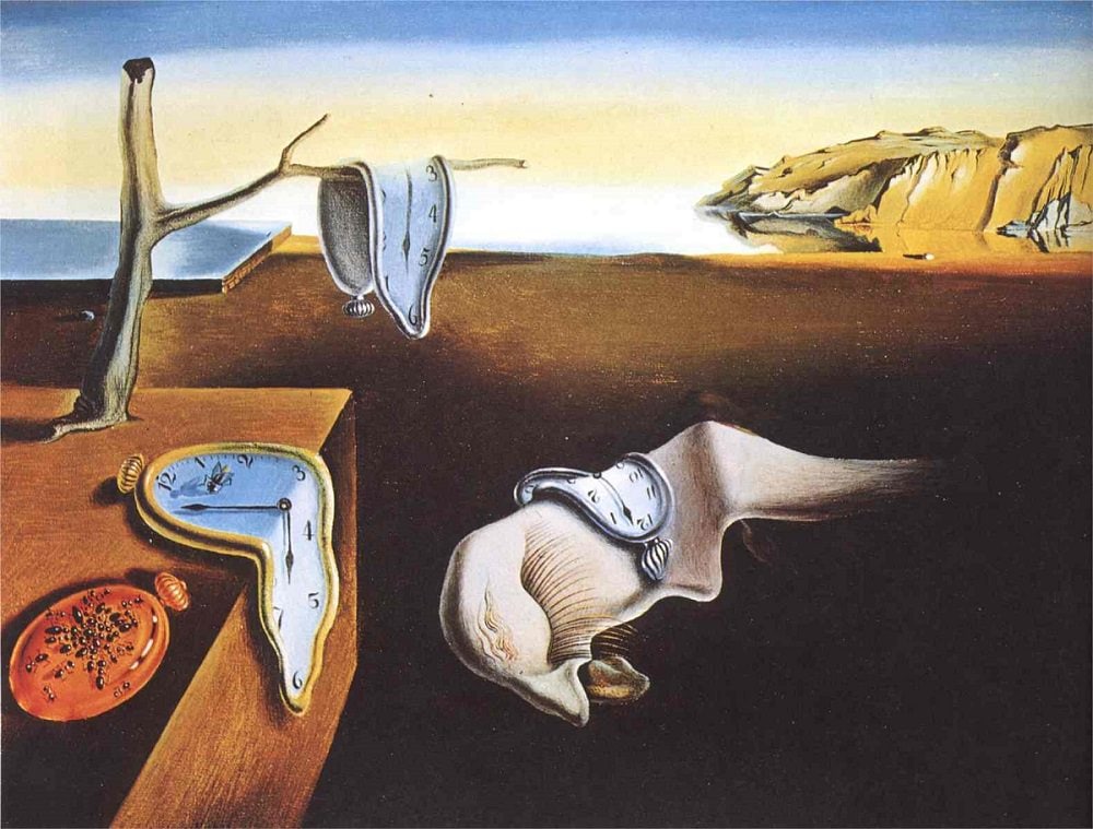 The persistence of memory by Dali