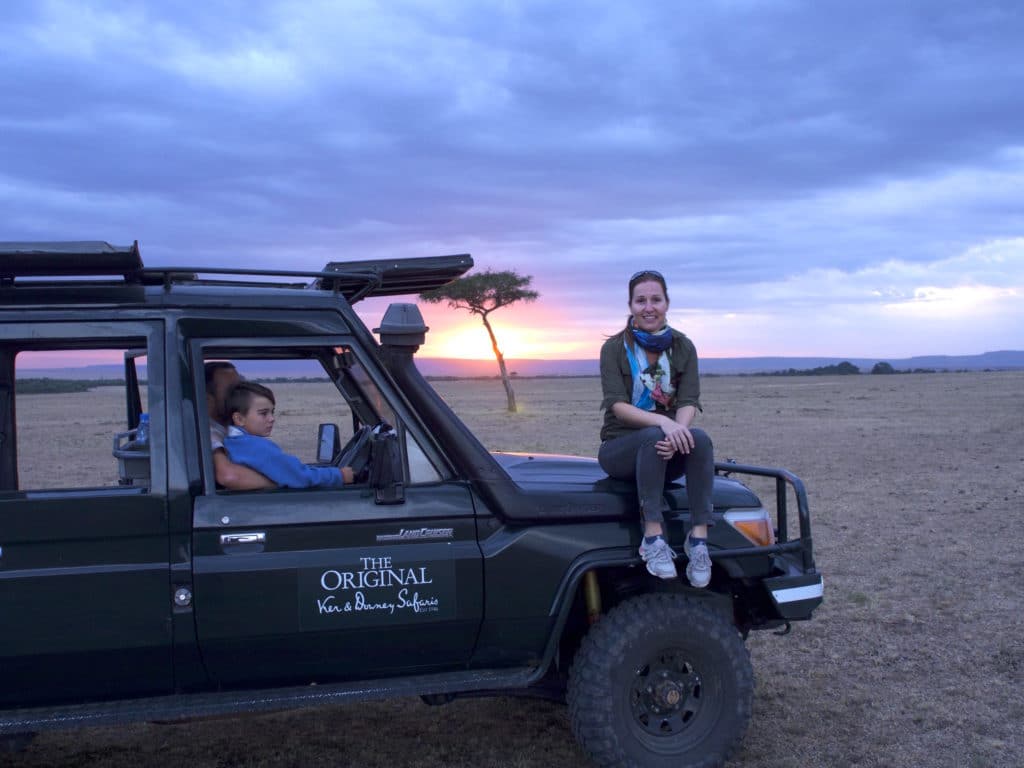 Sundowners at the Maasai Mara