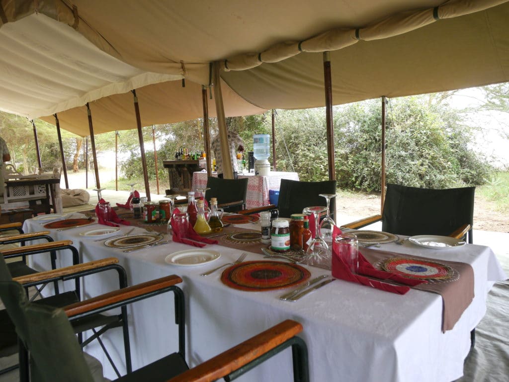 Lunch on safari