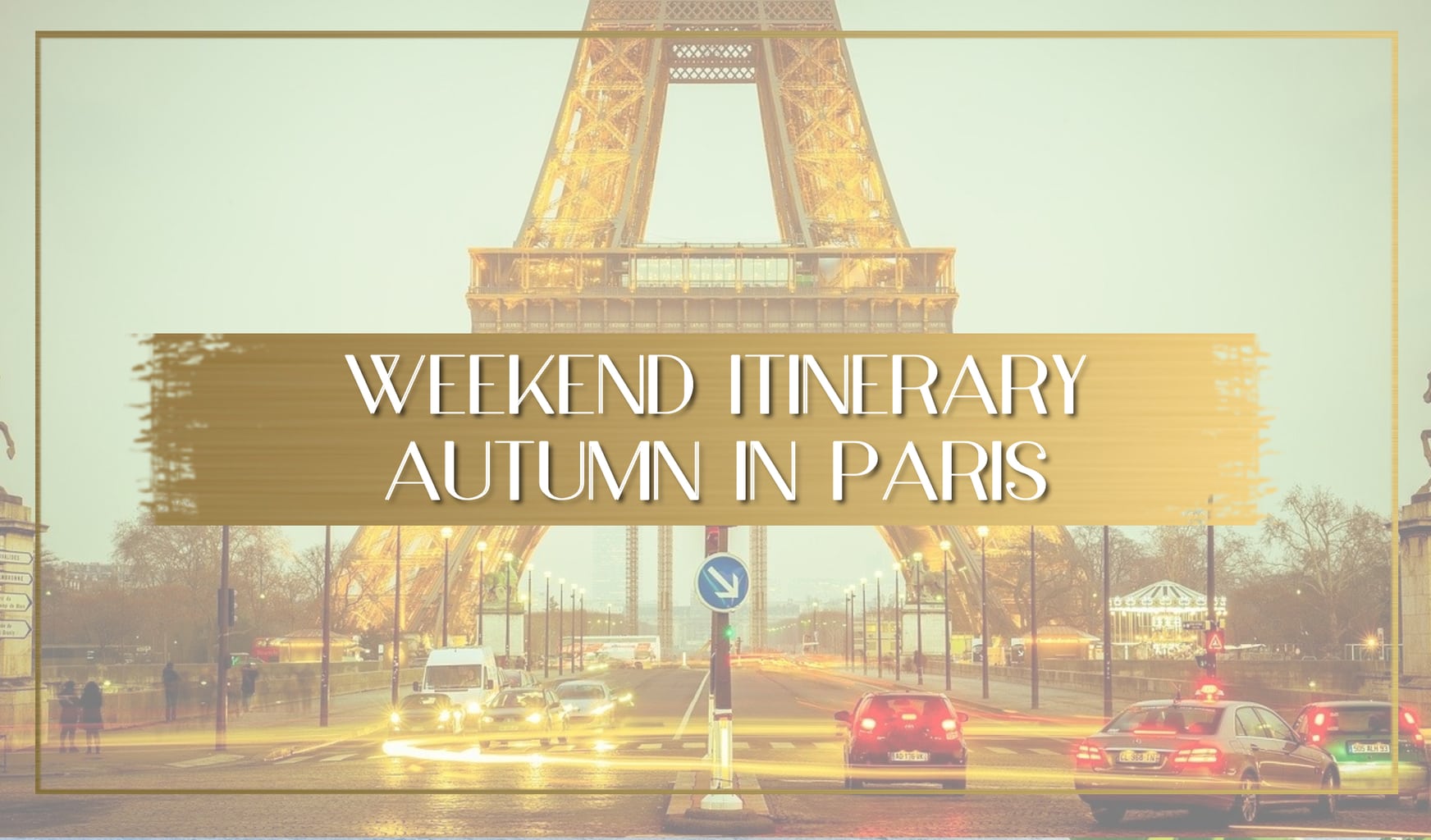 Itinerary weekend in Paris main