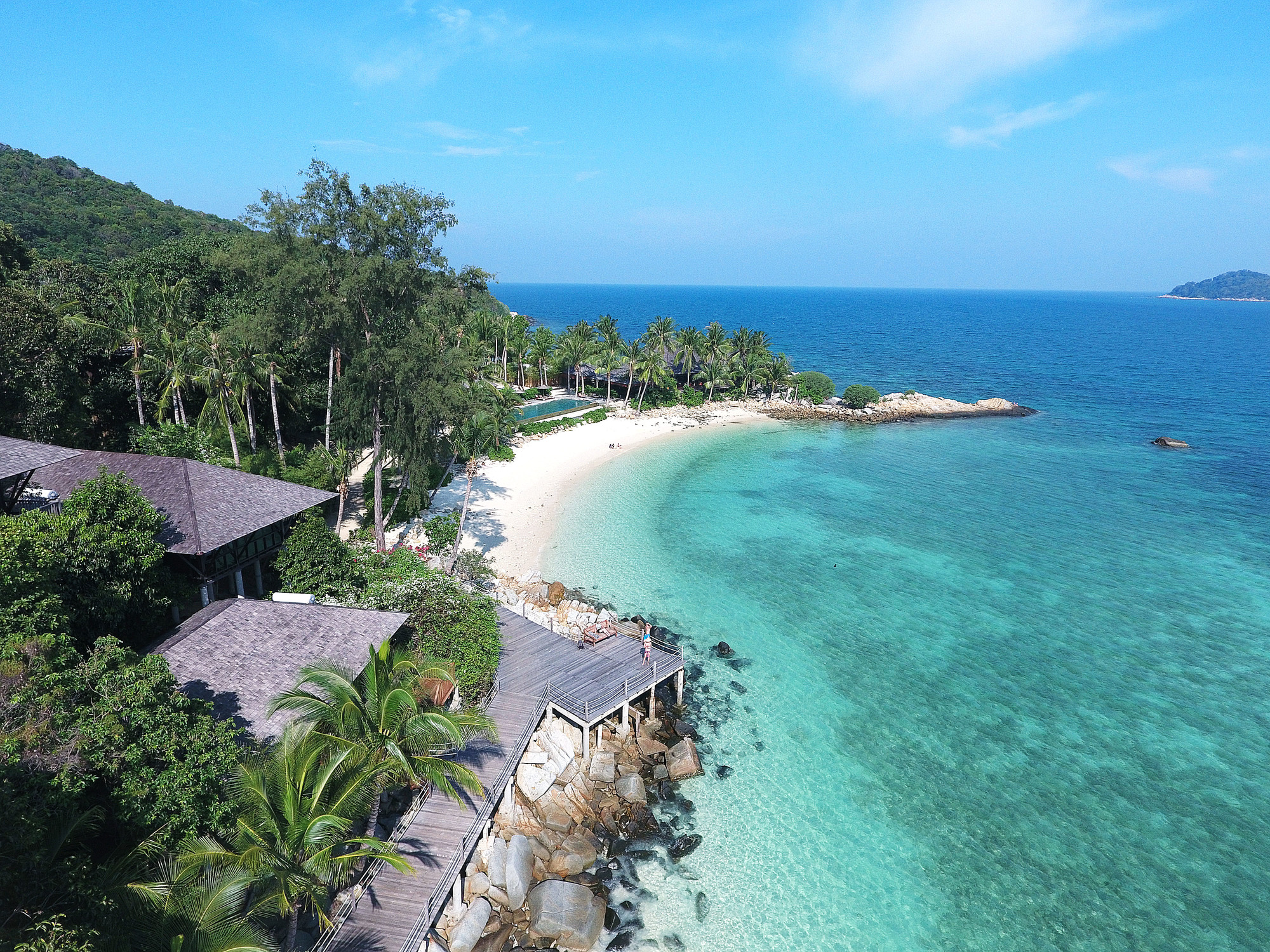 Batu Batu from the air