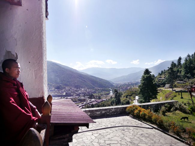 Facts About Bhutan in Dechenprodrang Monastery