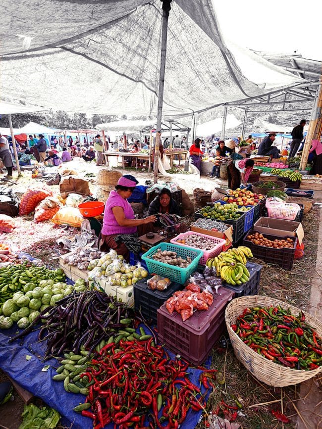 Punakha market