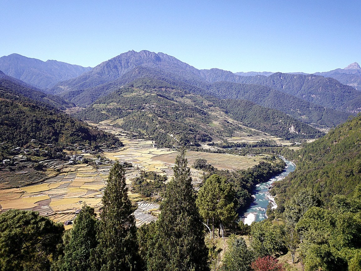 Punakha valley