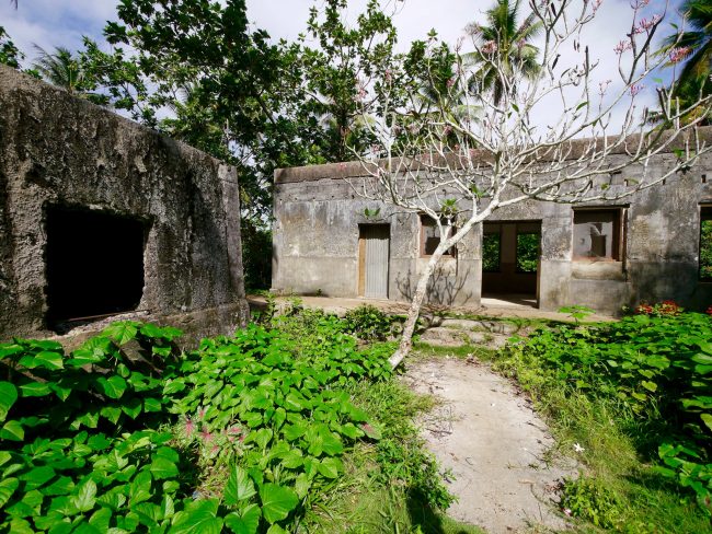 Japanese military hospital Chuuk