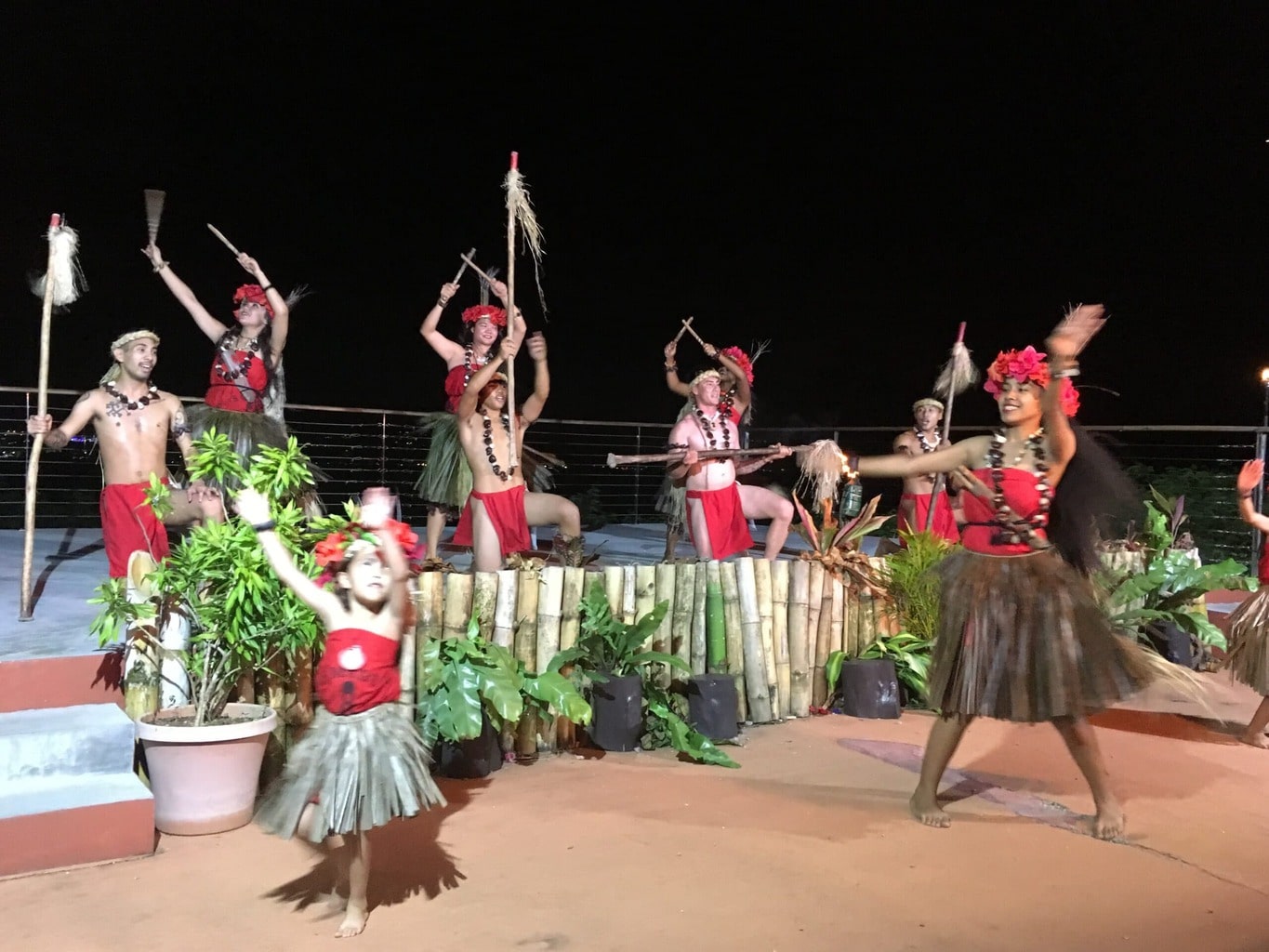 Traditional Chamorro dancing