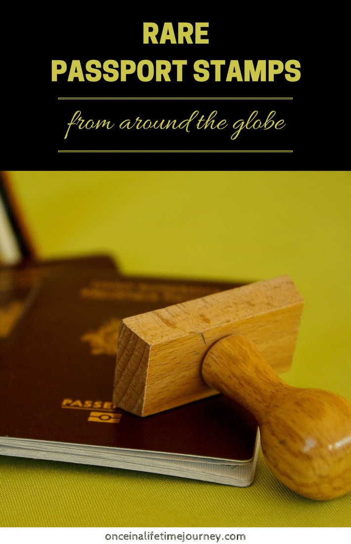 Cool & rare passport stamps from around the world