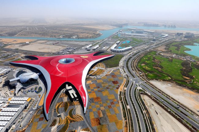 Ferrari Theme Park on Yas Island