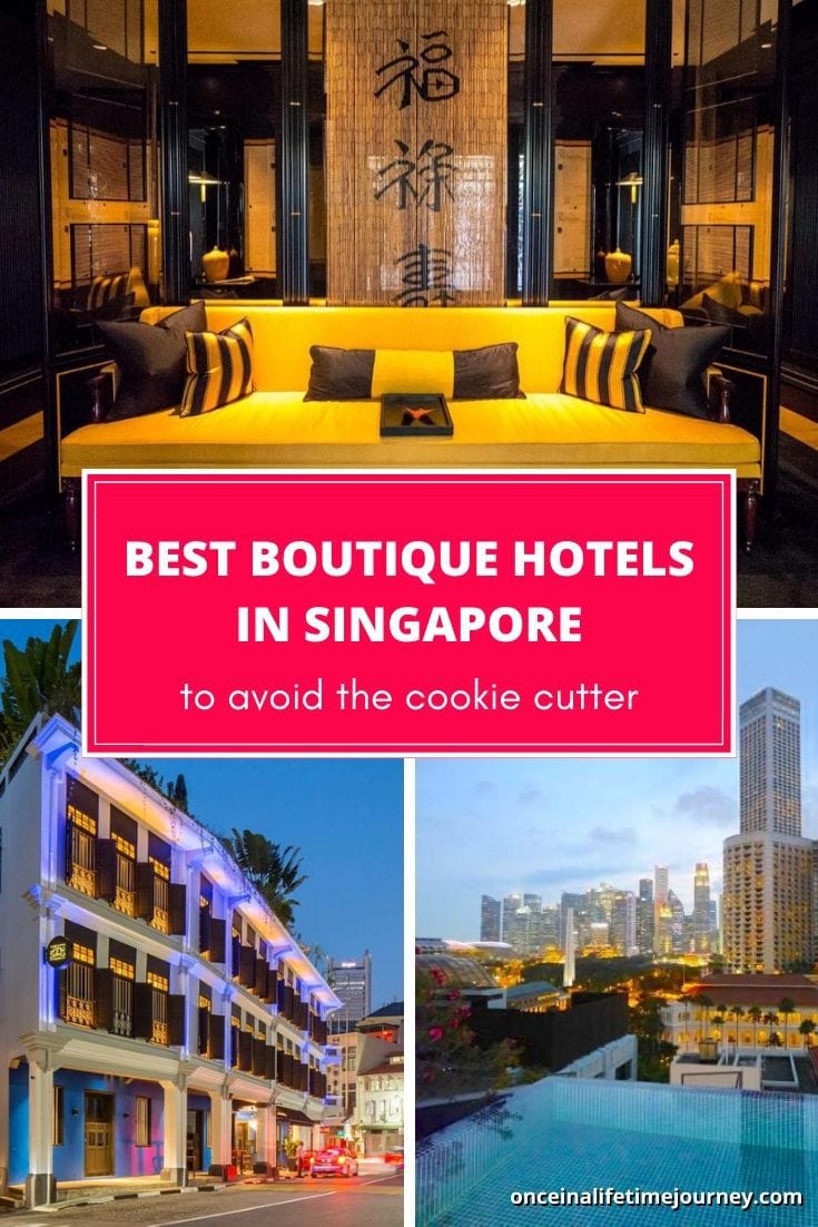 The Best boutique hotels in Singapore