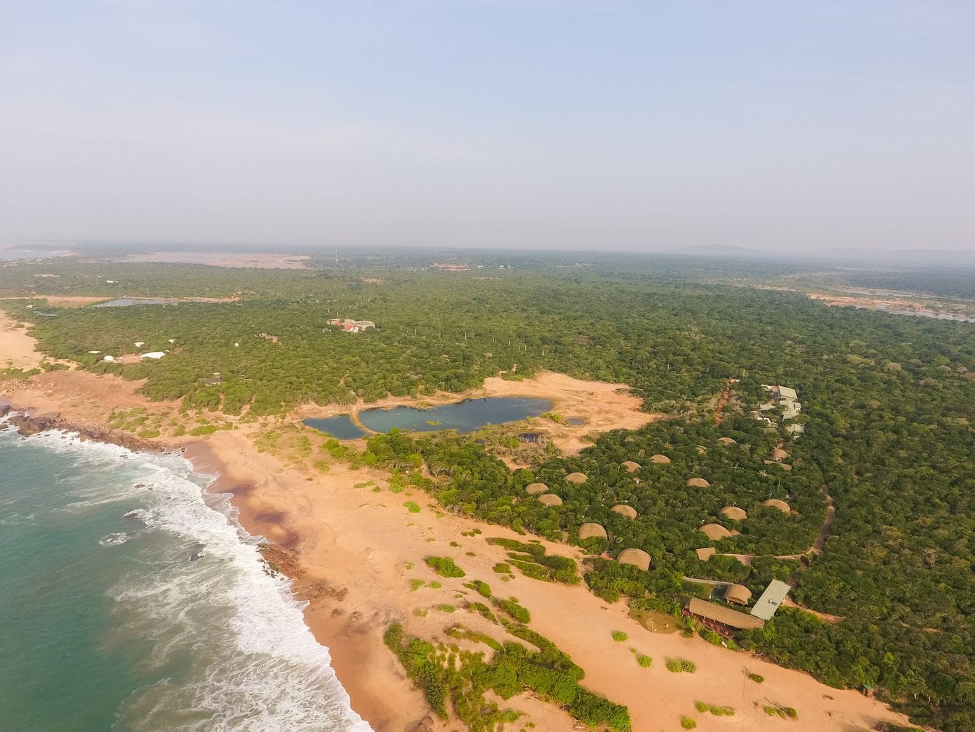 Aerial photo of the property